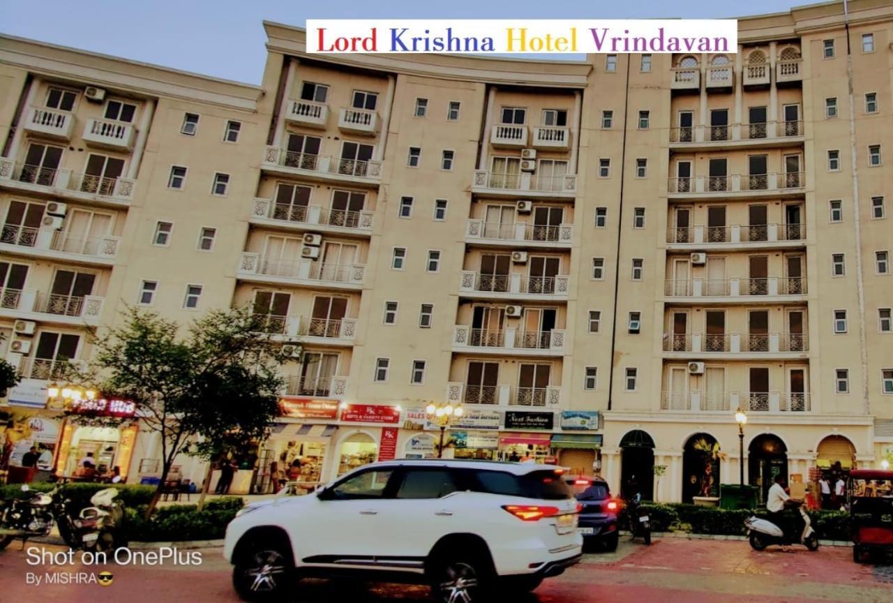 Lord Krishna Hotel Vrindavan Mathura Bagian luar foto